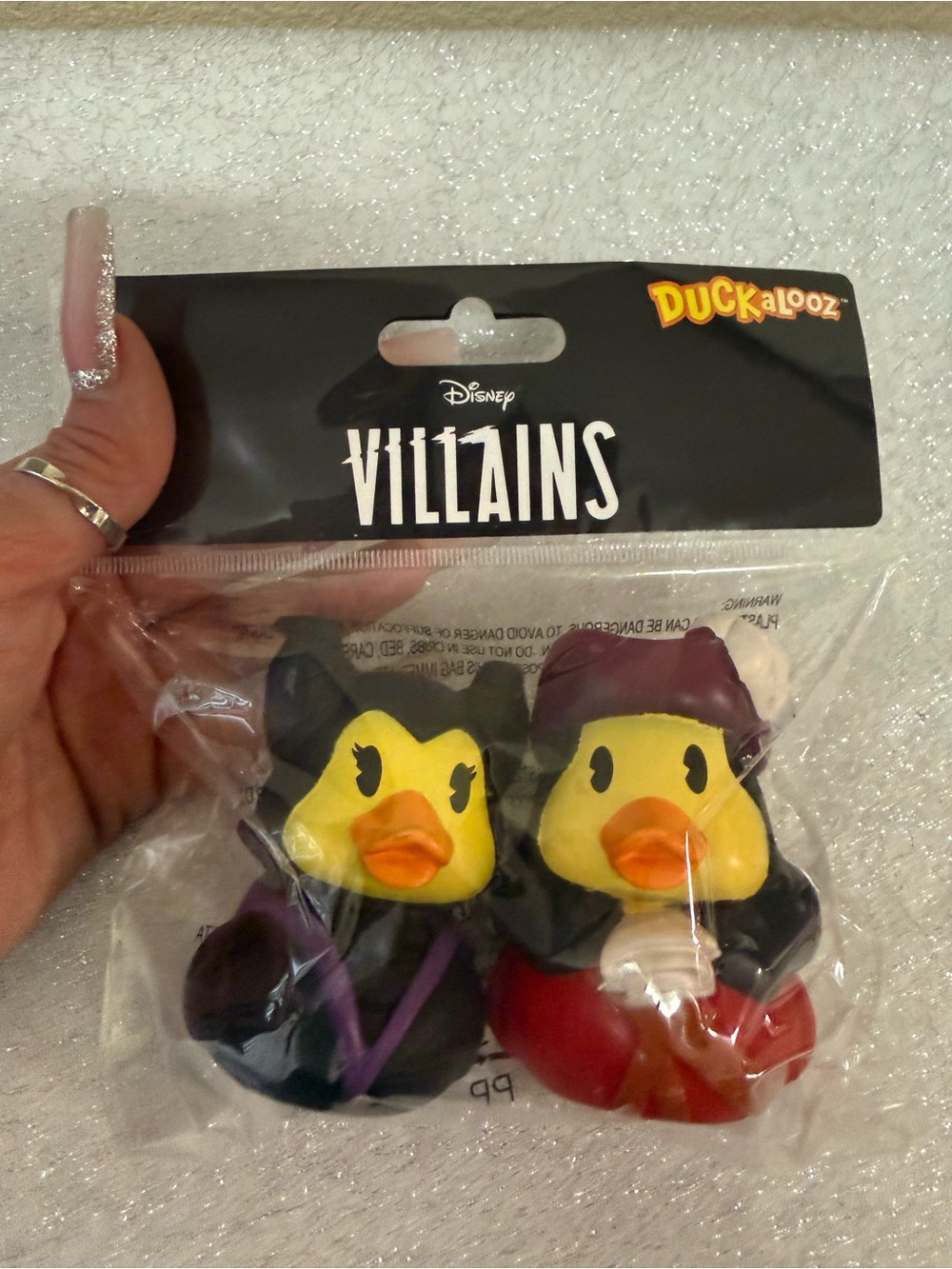 Disney Villains Duckalooz Rubber Ducks